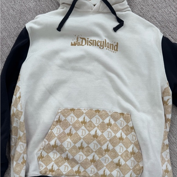 Disney XL Hoodie - Black, Cream, and Gold - Picture 2 of 4